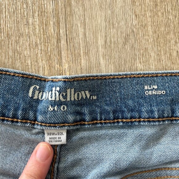 Mens Goodfellow & Co Slim Jeans - 38x32 - Picture 7 of 7